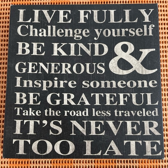 It’s Never to Late canvas art - Picture 1 of 3
